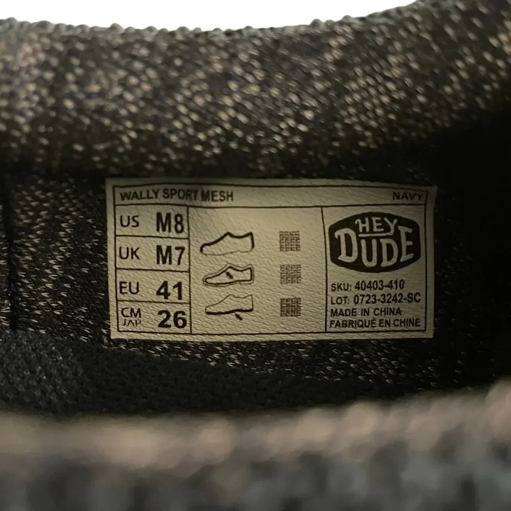 Hey Dude Men's Wally Sport Mesh